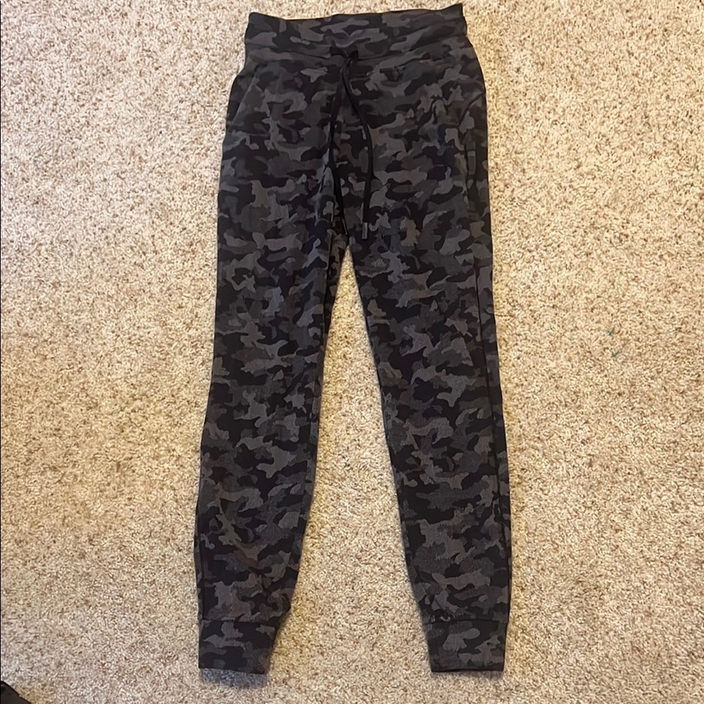 Lululemon Camo Scuba Joggers